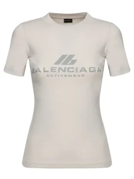 Activewear STR Fitted White T-Shirt