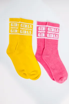 Adelaine Morin Girls Supporting Girls Sock Set