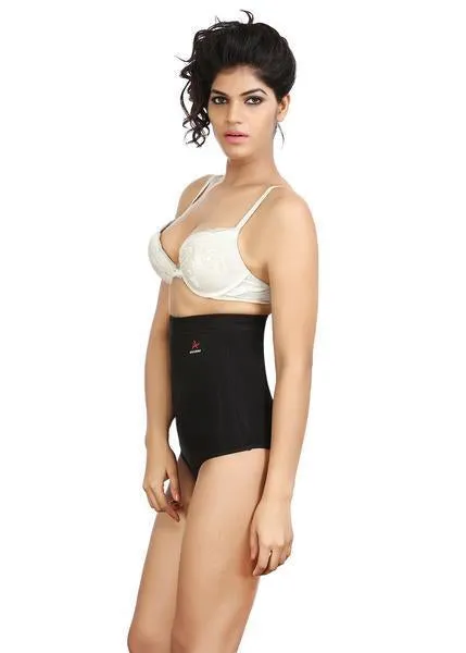 Adorna Tummy And Waist Shaper for Women Black