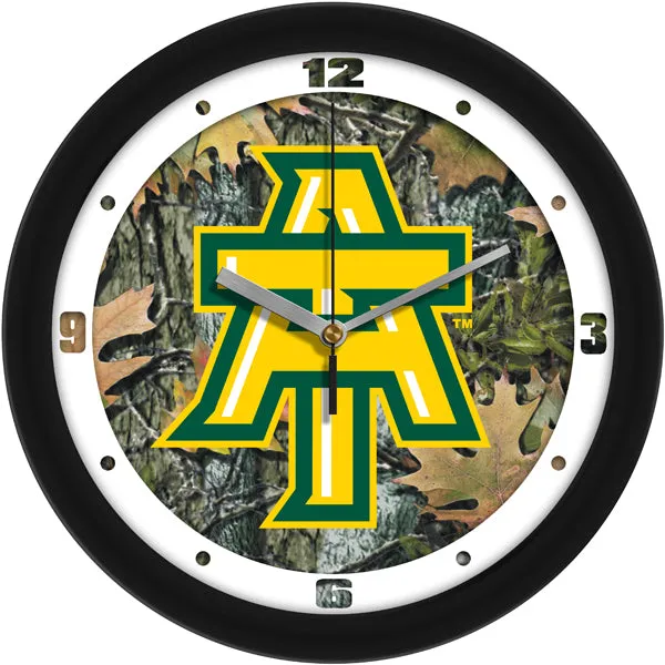 Arkansas Tech University Wall Clock - Camo