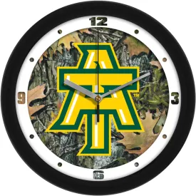 Arkansas Tech University Wall Clock - Camo