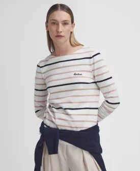 Barbour Hawkins Top - Cloud Stripe