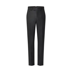 Cashmere and Wool Blend Cigarette Trousers