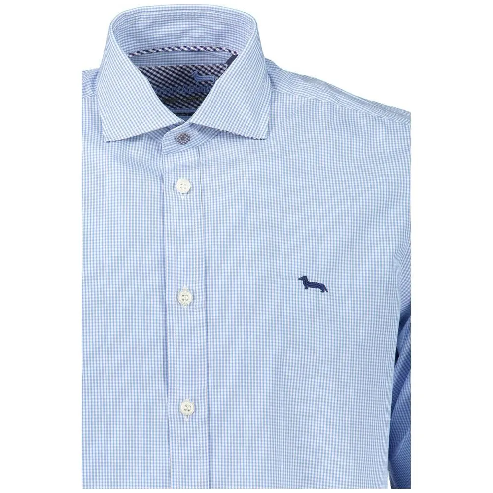 Harmont & Blaine Elegant Light Blue Narrow Fit Shirt