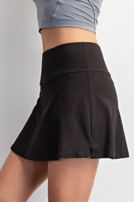 Malibu butter soft skort s7022 black