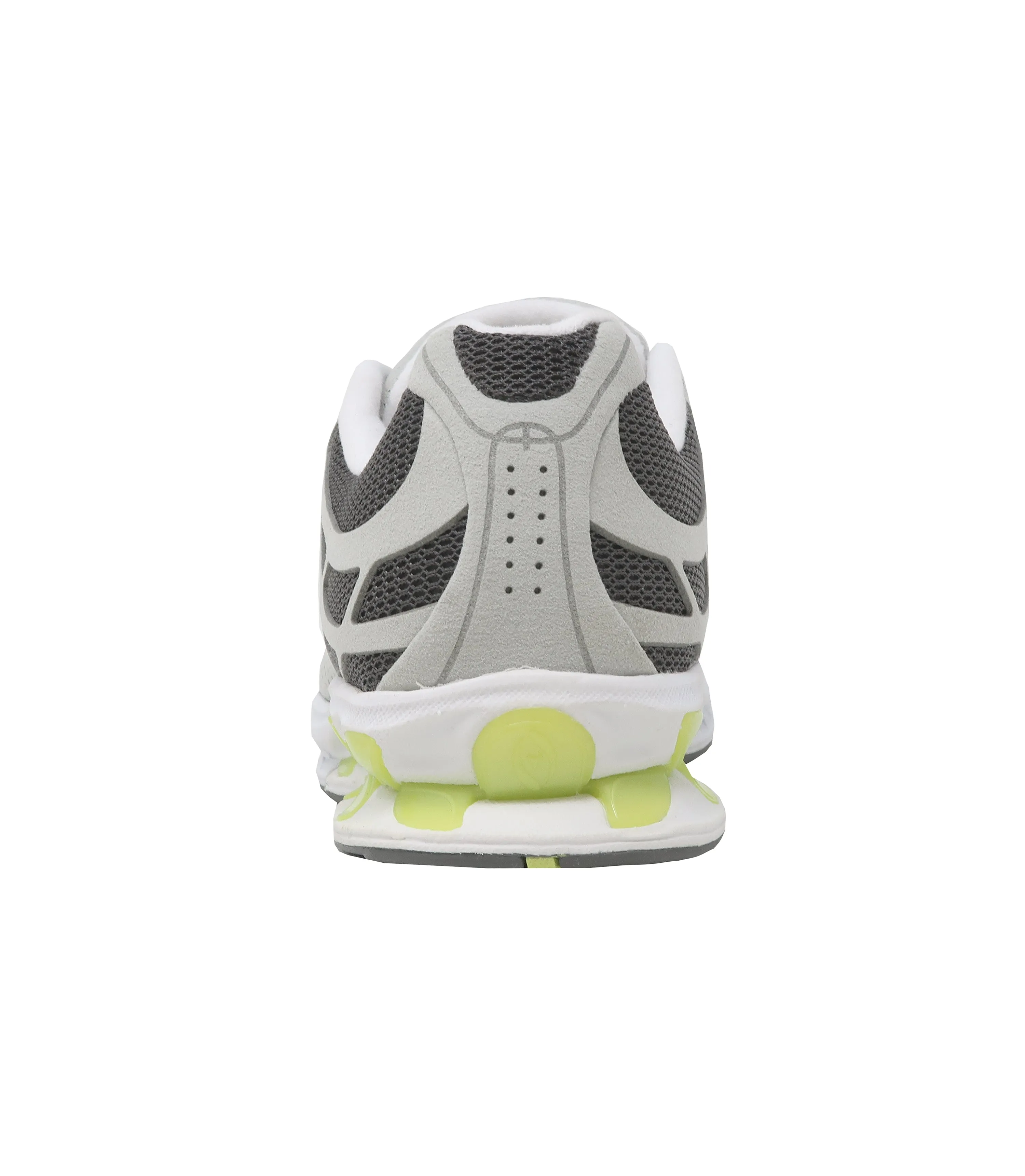 New Balance Women's 1100 Wide Grey/Lime Toning Viz Tech Shoes