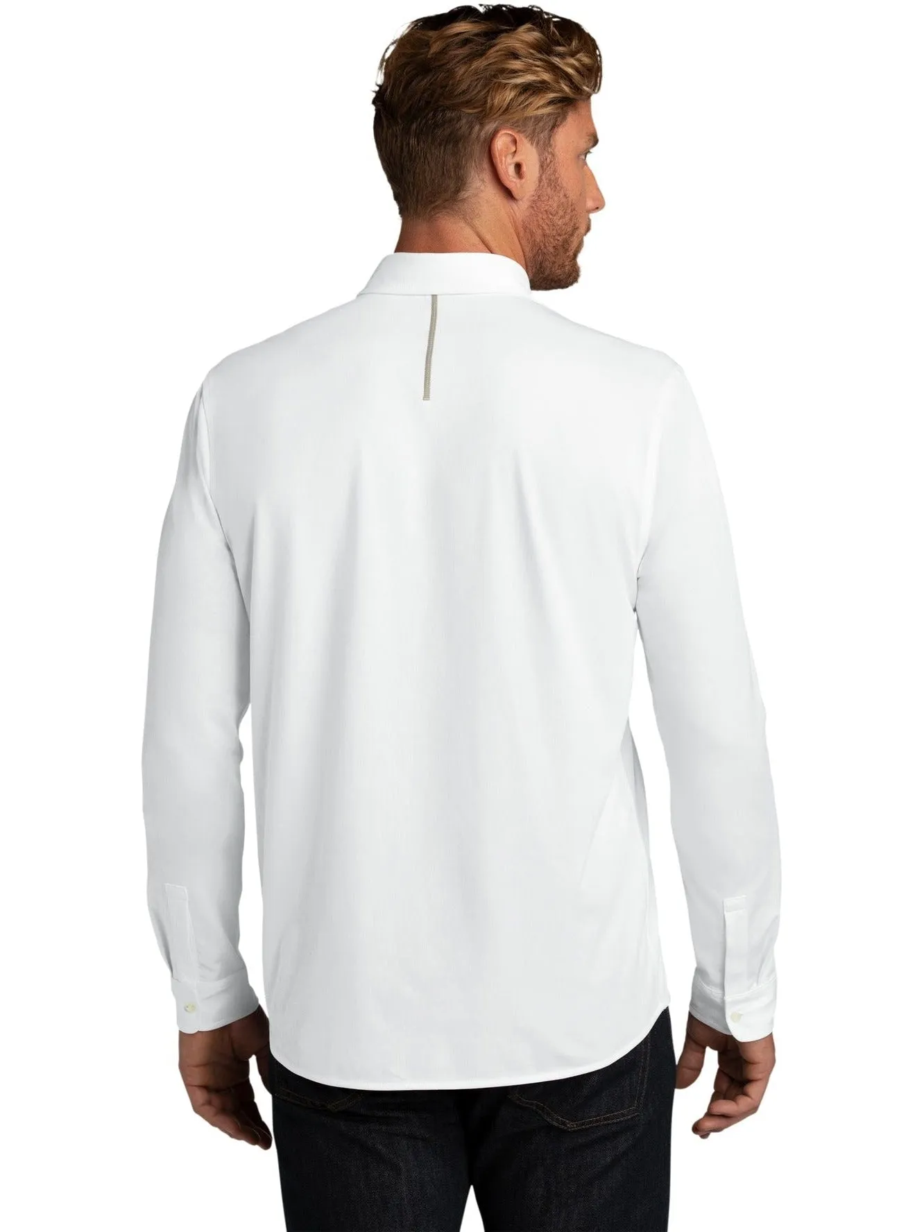 OGIO Code Stretch Long Sleeve Button-Up