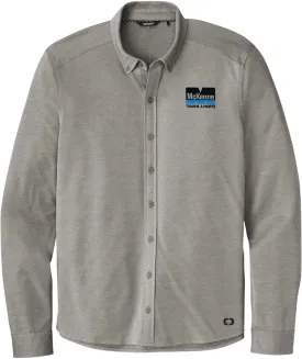 OGIO Code Stretch Long Sleeve Button-Up