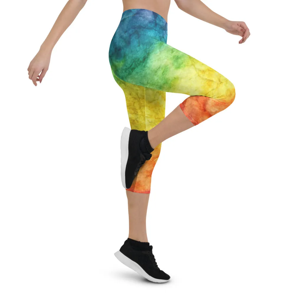 Rainbow Low Waist Capri