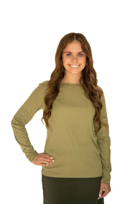 Relaxed Fit All Day Active Top - Capulet Olive