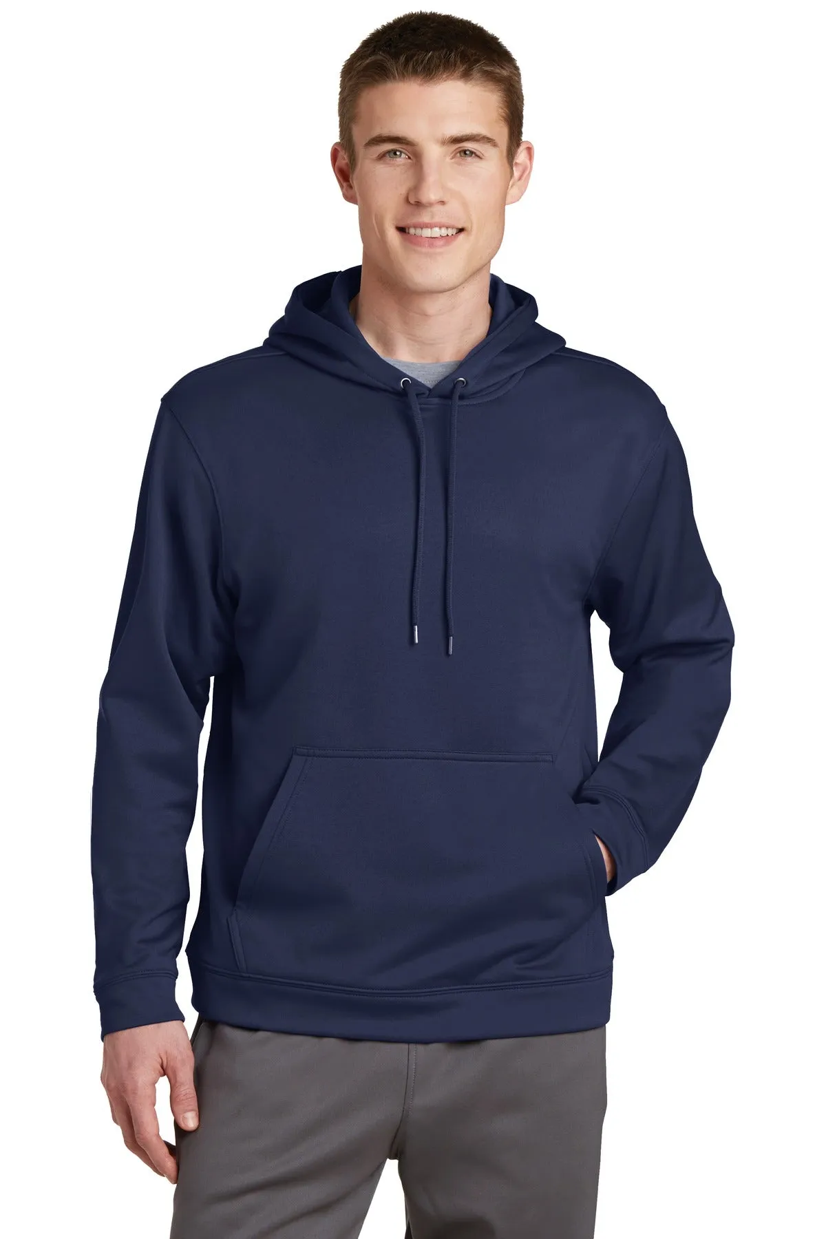 Sport-Tek® Sport-Wick® Fleece Hooded Pullover.  F244