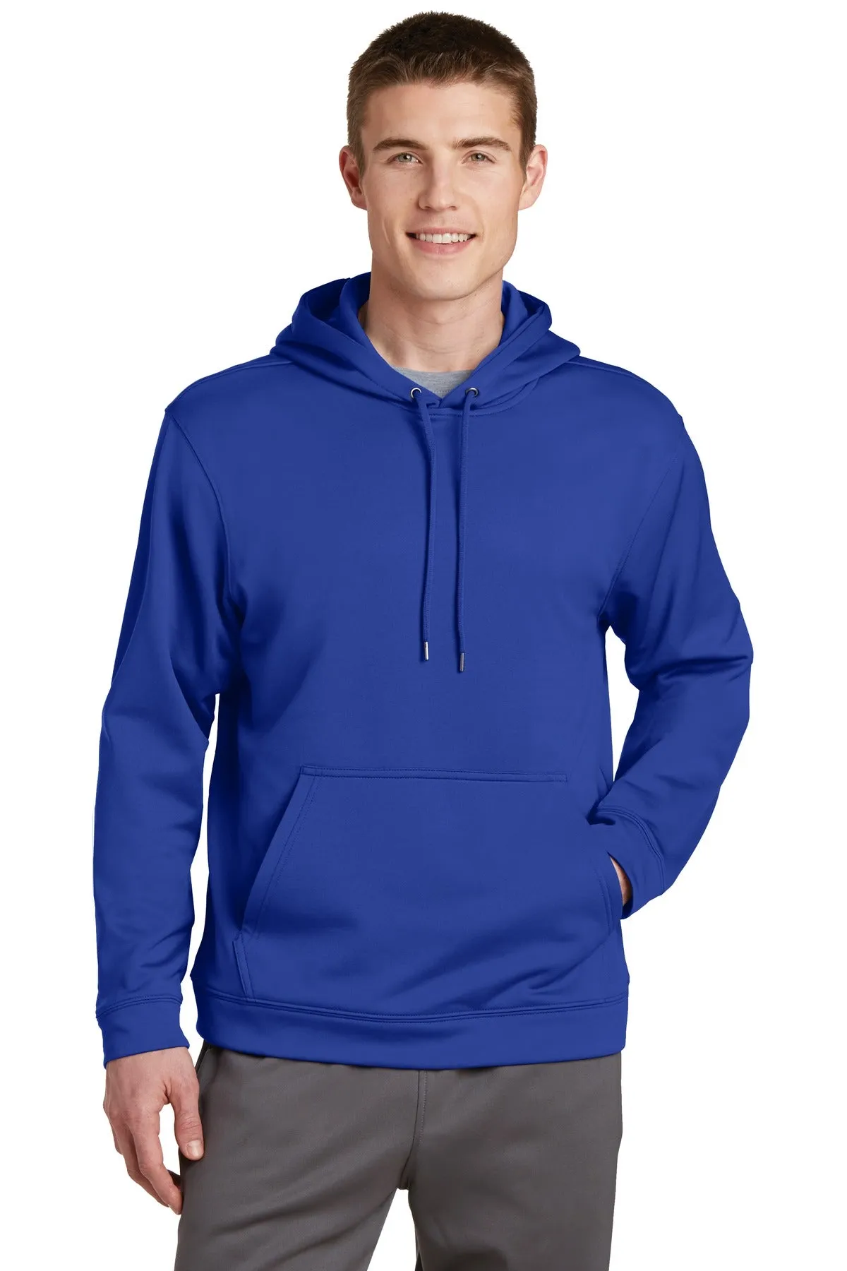 Sport-Tek® Sport-Wick® Fleece Hooded Pullover.  F244