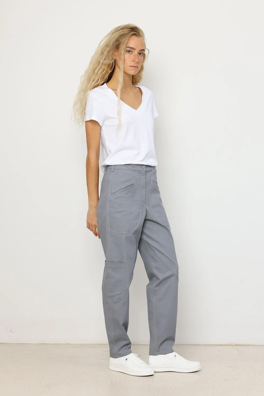 TAMARA pants Light Gray