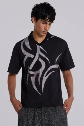 Tattoo Football Polo Shirt