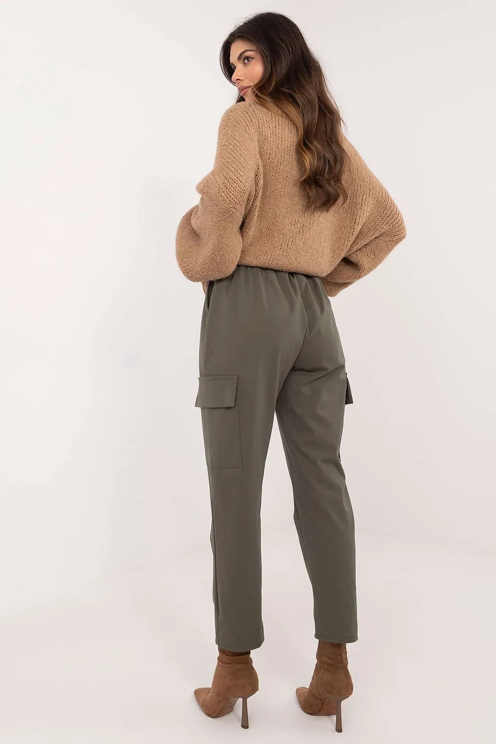 TEEK - Multiple Pocket Women Belted Trousers