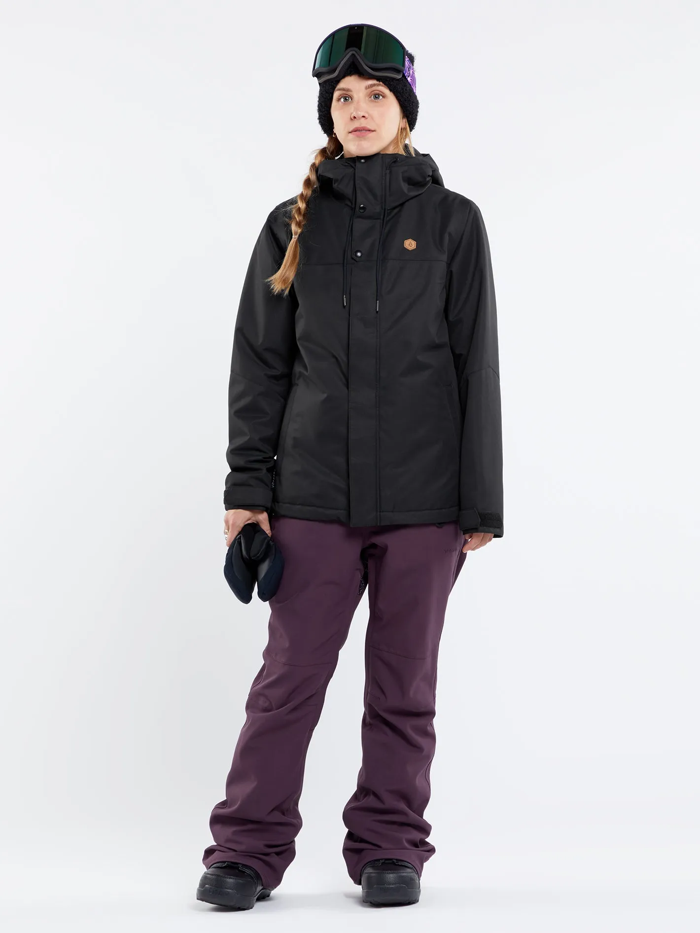 Womens Bolt Insulated Jacket - Black